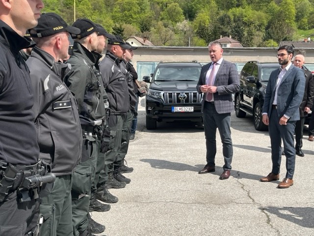 Odovzdávanie vozidiel v Košiciach